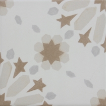 RIDDLER - 6X6, BEIGE GEM, MATTE